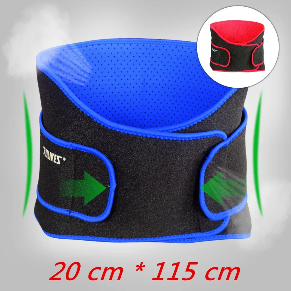 Double Protection Waist SUPPORTER Sports Lumbar Waist Band Compression