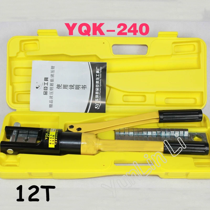 16240mm Hydraulic Crimping Plier Range Hydraulic Crimping Tool Yqk240