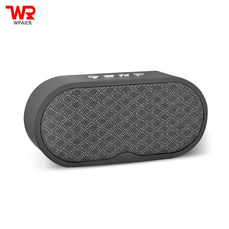 רמקולי Bluetooth אלחוטיים F3 WPAIER אמנות בד פונקציה רבת רמקולי bluetooth מיני נייד חיצוני אודיו תמיכת TF/FM/USB