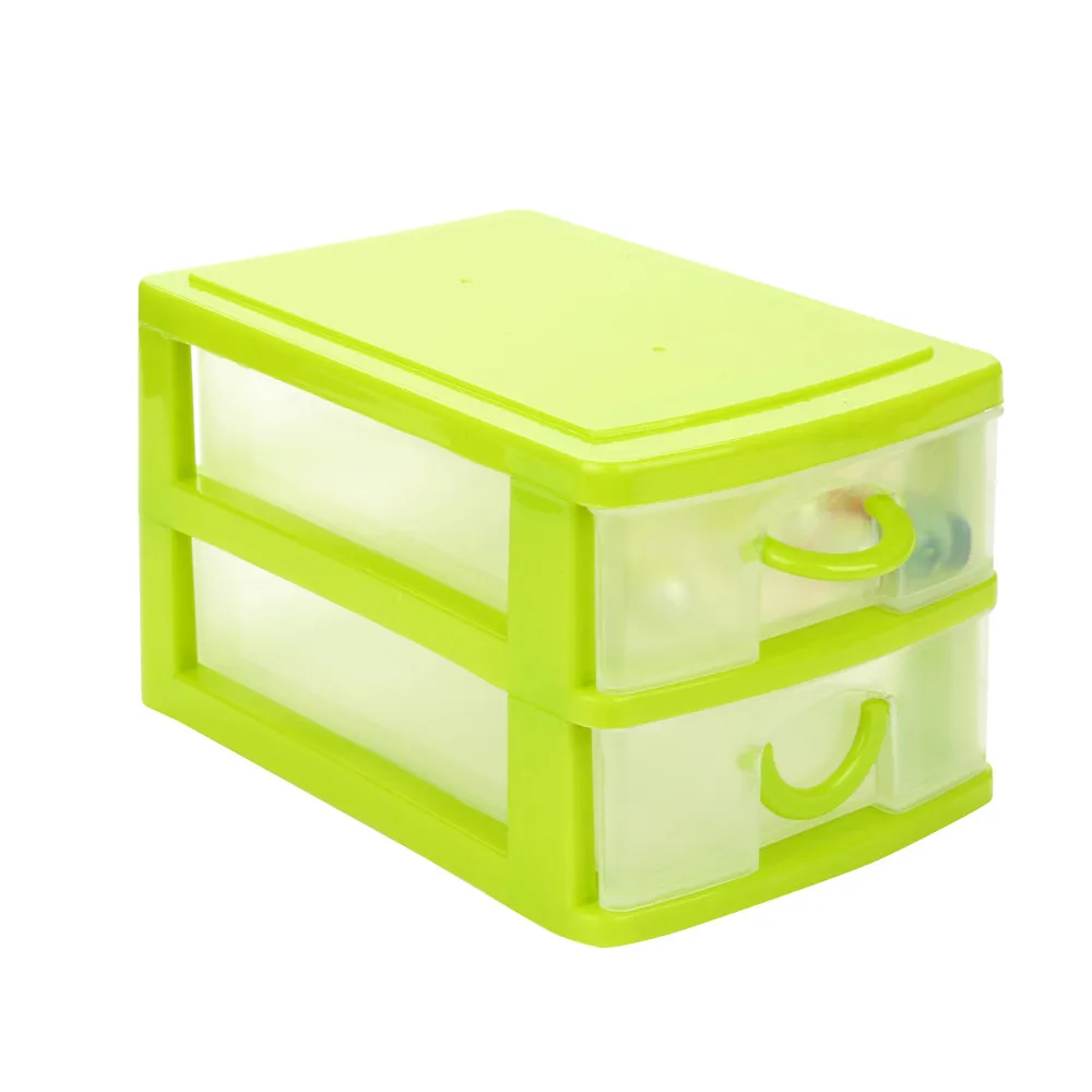 

Durable Plastic Mini Desktop Drawer Sundries Case Small Objects Plastic Storage Box Cajas Organzadoras#w