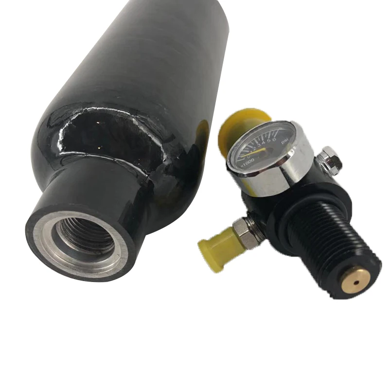 Acecare Pcp Air Rifle 350Cc 300Bar Tank Carbon Fiber Cylinder Pcp Paintball Tank Regulator Pressure Carbine 5.5 Airforce Condor