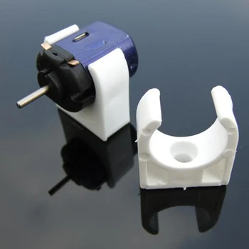 

3pcs 20mm White Plastic Motor Base Mounting Bracket Holder Seat For 130/131/140/180 DC Motor DIY Model Part And Toy Accessories