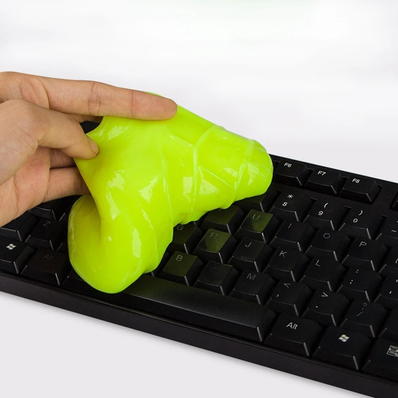 

2 Colors Super Clean Magic Dust Cleaning Slime Glue Magic Slime Toys Clay Playdough Barrel Slime For Keyboard Laptop For Kid