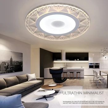 

New style! Ultra-thin Acrylic Modern led Ceiling lights 220V 110V Led Lamp Led Mounted Light Modern Light