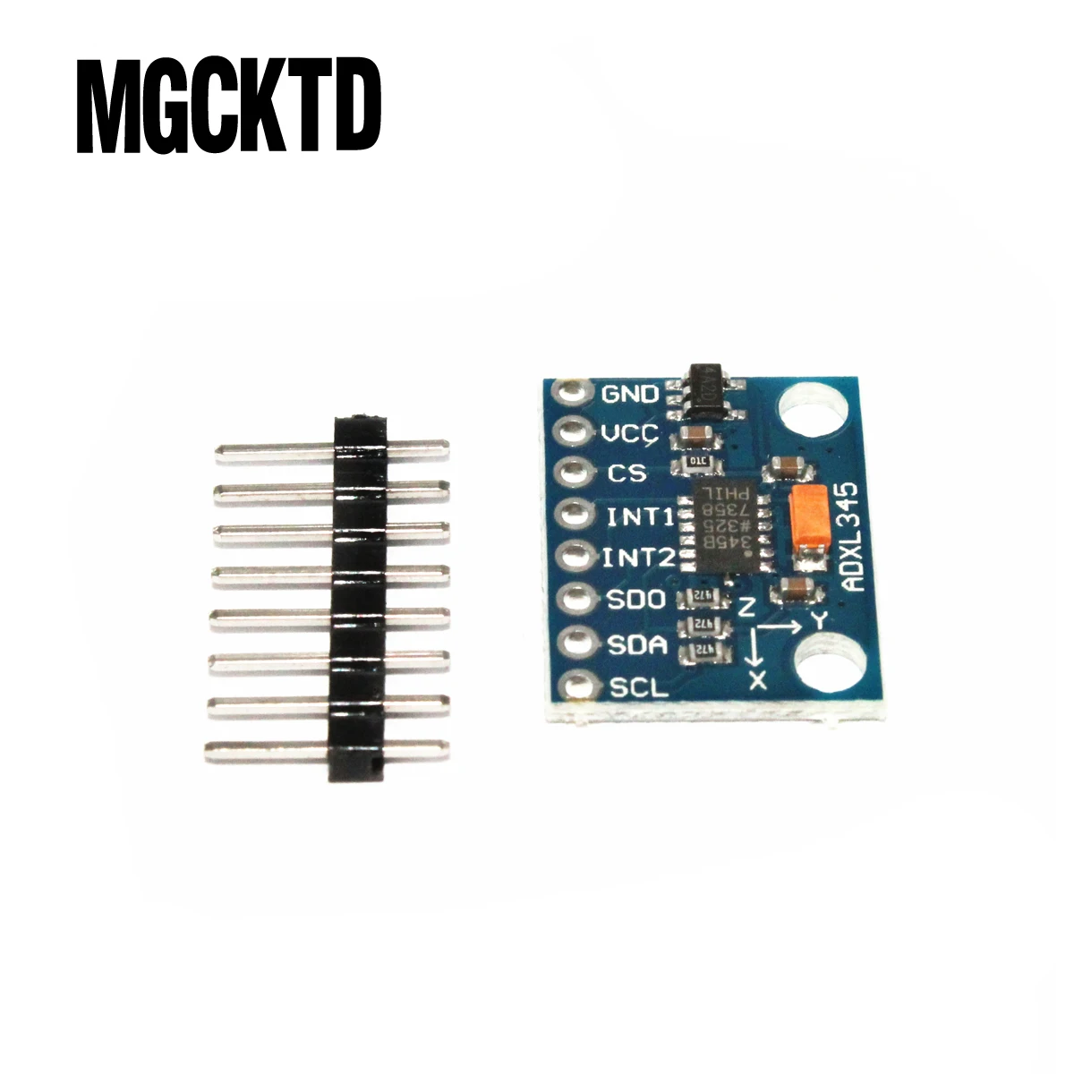 GY 291 ADXL345 цифровой трехосный модуль наклона силы тяжести IIC / SPI трансмиссия|accelerator