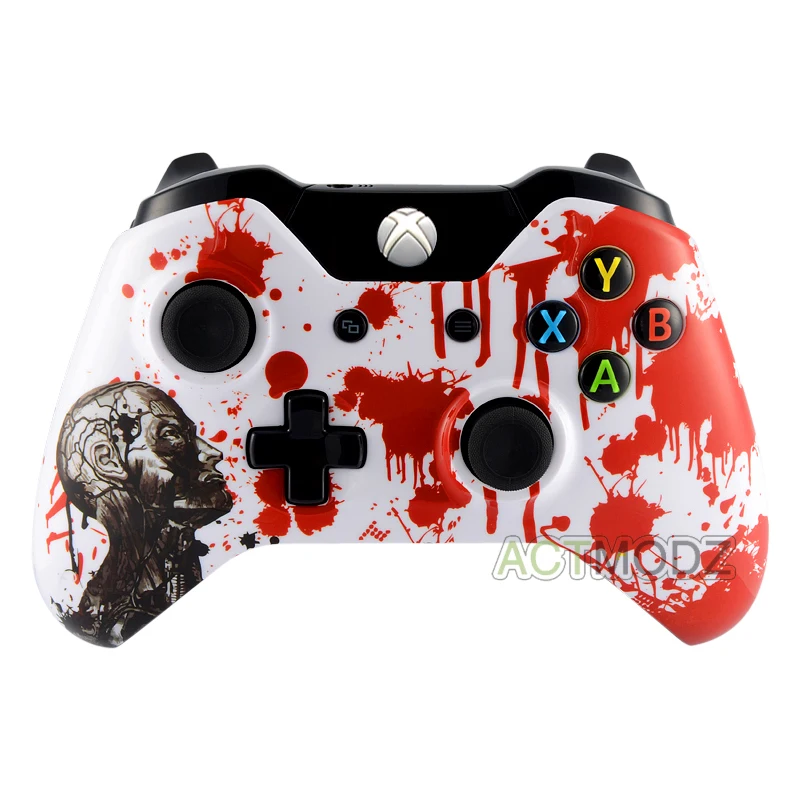

Custom Zombie Blood Top Front Shell Faceplate for Xbox One Controller