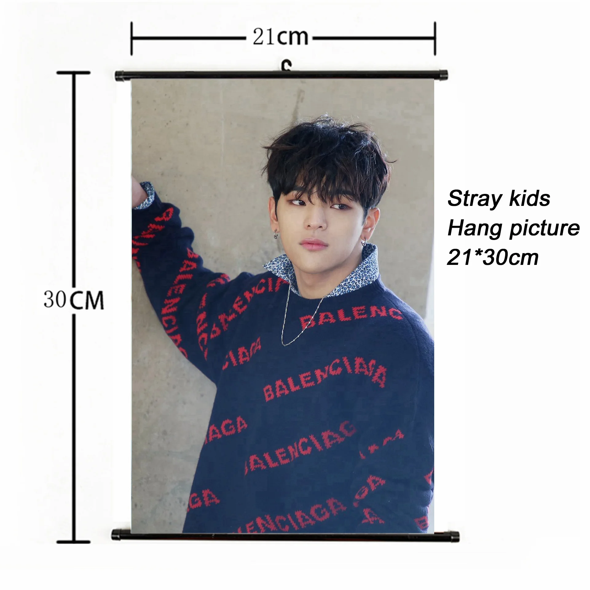 Мода Kpop бродячие дети повесить картину 21*30 см плакат бродячий дети MIROH альбом Фотокарта для фанатов Коллекция корейский Канцелярский набор