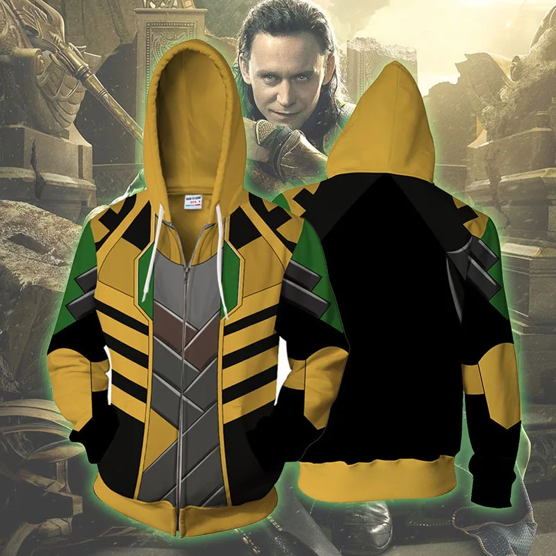 

Bianyilong The Avengers 4 Endgame Hoodies Men Hooded Avengers 3D Digital printing Zipper Sweatshirt Dragon Ball Fashion Jacket