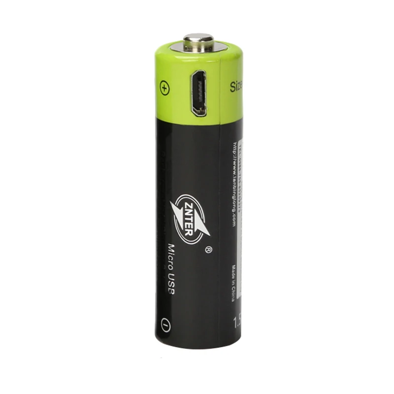 ZNTER Original 1Pcs/Lot Rechargeable Battery 1.5V1250MAH AA Batteries Lithium Batterij Micro USB Charging ZNT5-1-BR Powerbank ZNTER Original 1Pcs/Lot Rechargeable Battery 1.5V1250MAH AA Batteries Lithium Batterij Micro USB Charging ZNT5-1-BR Powerbank