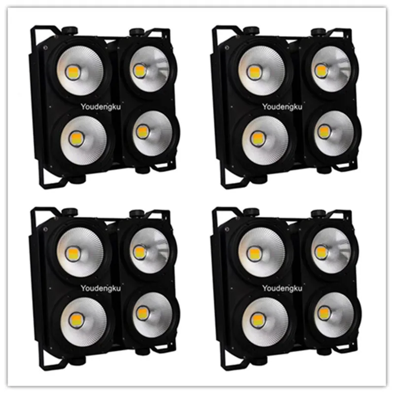 4 глаза blinder Сценический Свет теплый холодный 2в1 цвет Led АУДИТОРИЯ Blinder 4x100w | Лампы