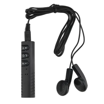 

Multifunction Earphone with Microphone Separable Earbud Collar Clip Earphone Car Receiver Adapter