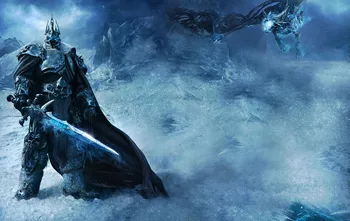 

Home decoration Wrath of the Lich King Silk Fabric Poster Print XD087