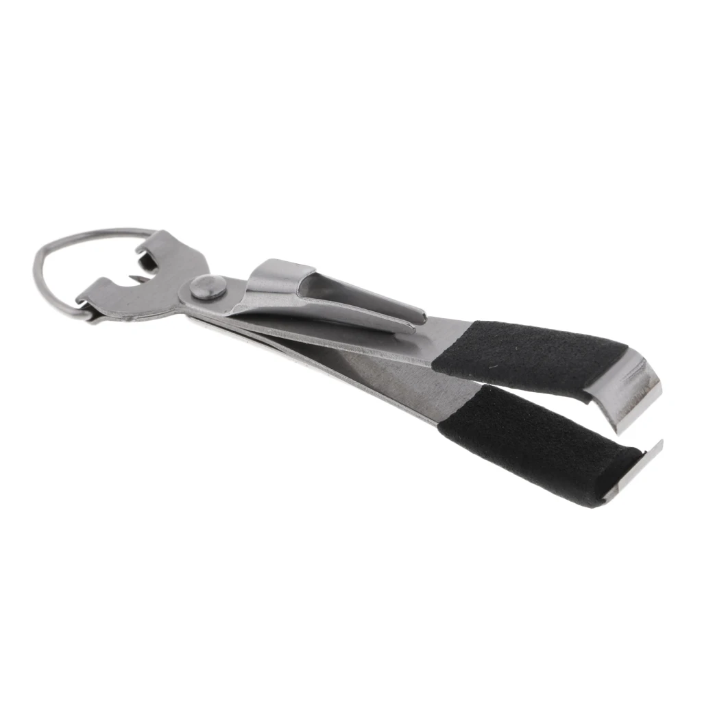 4 in 1 Fly Fishing Clipper Line Nipper Cord Cutter Knot Tyer Jig Eye Cleaner Fishing Tools Accessories