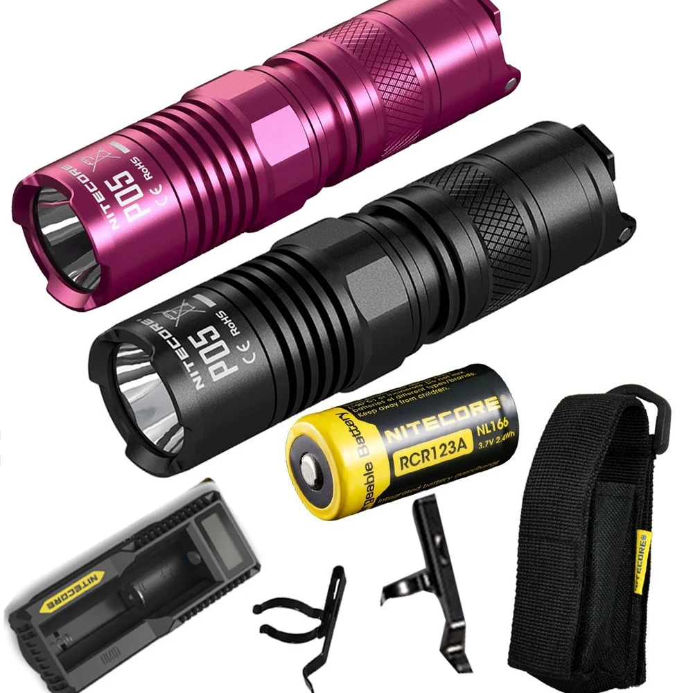 Nitecore P05 460 Lumens Self Defense Instant Strobe EDC Tactical LED