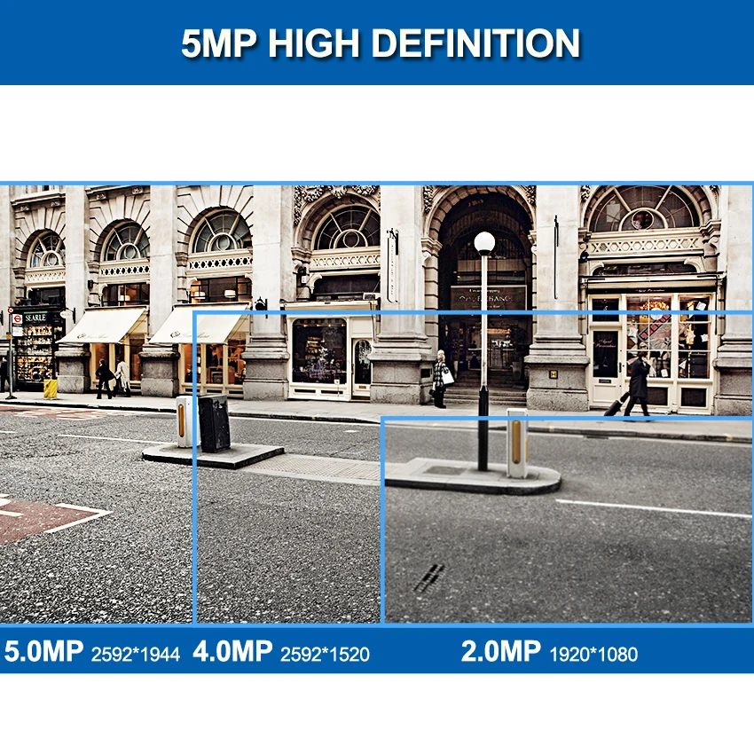 Smh.265 5MP 2592*1944 система видеонаблюдения 48V PoE 4CH NVR комплект 5MP цилиндрическая IP камера водонепроницаемая уличная CCTV камера система