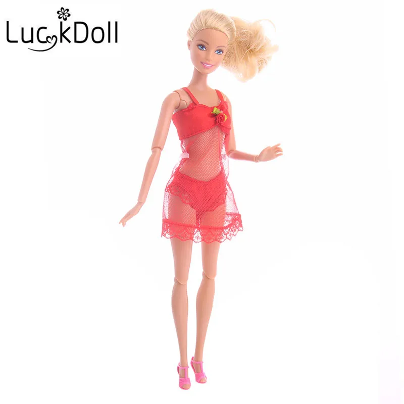 Сексуальное нижнее белье LUCKDOLL 3 шт./компл. кружевные костюмы бюстгальтер Одежда