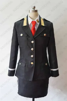 

New Anime ACCA13 Glossular Uniform Dress Cosplay Costume Tailor Made