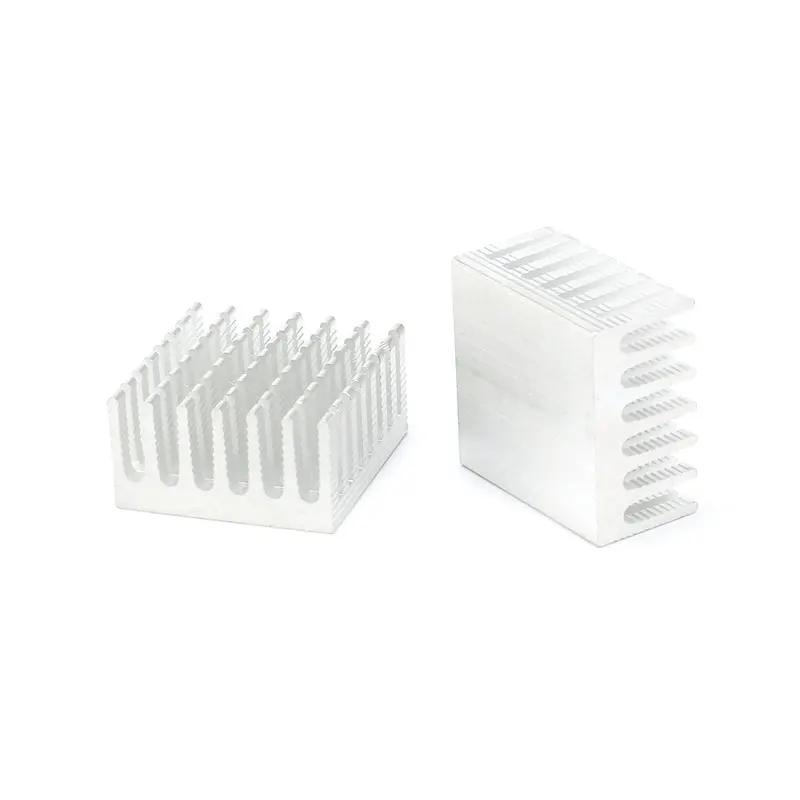 1 pc 282815mm Cooler Heatsink Cooling Fin Aluminum Heat Sink Radiator for Graphic Silver 28X28X15mm (3)