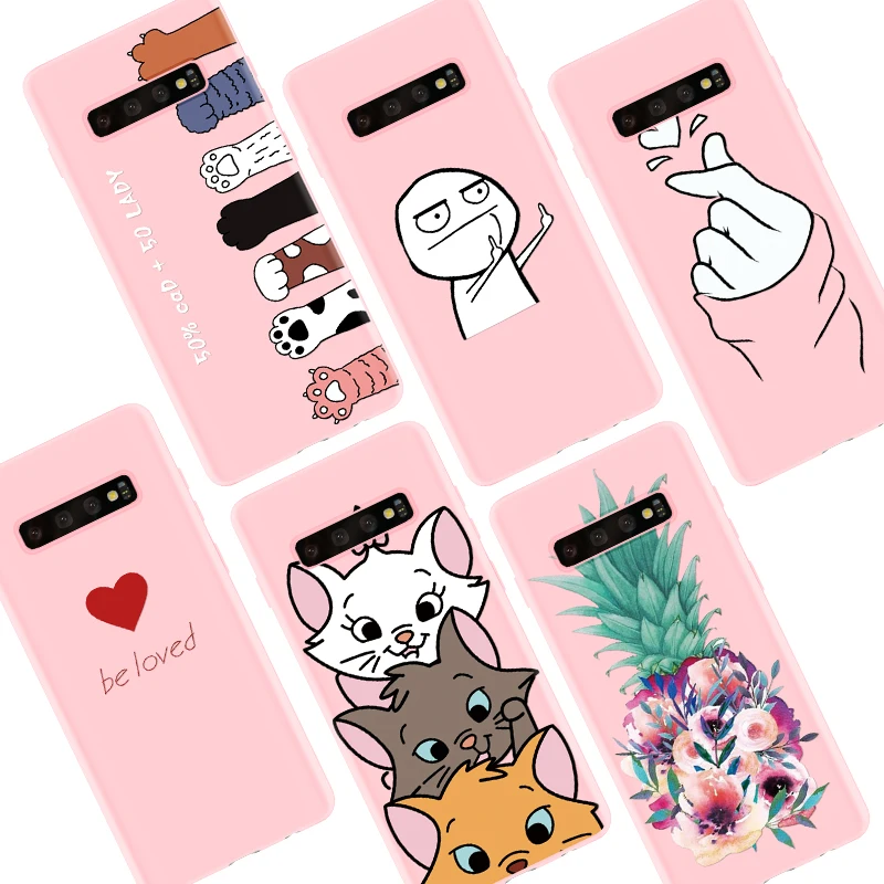 

Candy Pink Color Cartoon Silicone TPU Case Capa For Samsung J3 J4 J5 J6 J7 Prime 2015 J8 A5 2016 A6 A7 2017 A8 Plus A9 2018 Case