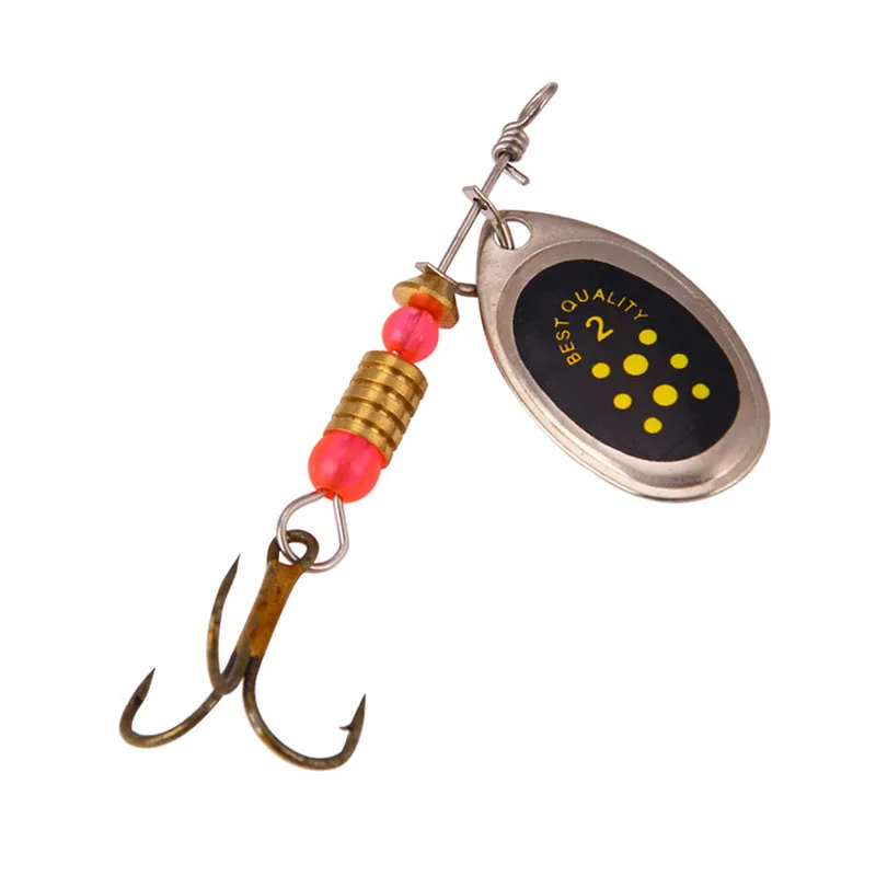 3pcs/lot Hooks Spinner Spoon Lures Rotating 6cm 2.5g Fishing Lure metal sequins bait Hooks Peche Jig Anzuelos De Pesca LP016 1pcs 6 7g 6cm metal sequins spinner bait hard fishing lure spinner lure bass pike bass rotating spoon