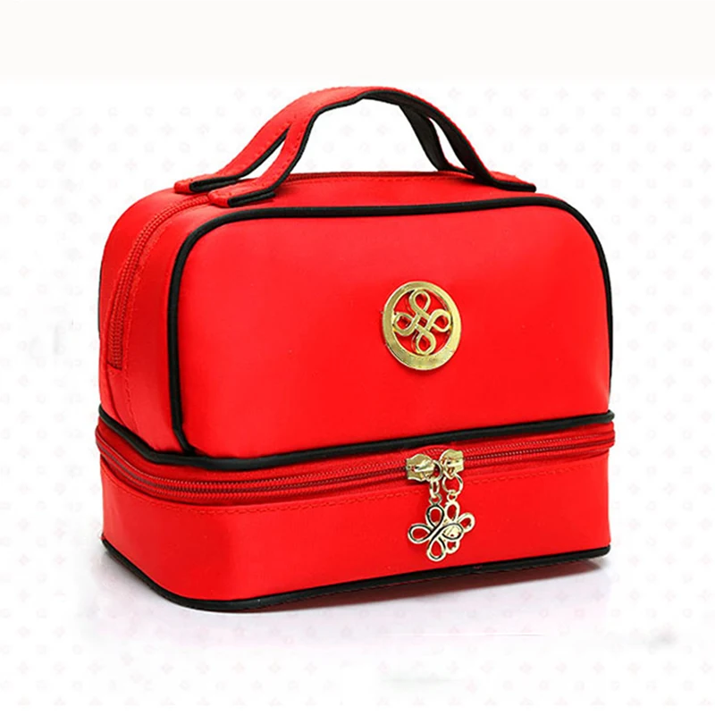 Women Professional Makeup Bag Waterproof Necessaries Cosmetic Bag Case