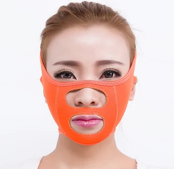 

Non-slip Breathable V Face Lift Mask Belt Slimming Massage Fat Burner Weight Loss Belt Kill Double Chin Mask Bandage Beauty Tool