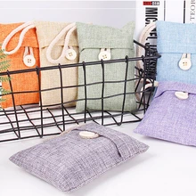 5 цветов свежий воздух бамбуковый уголь мешок натуральный Авто очиститель воздуха освежитель воздуха