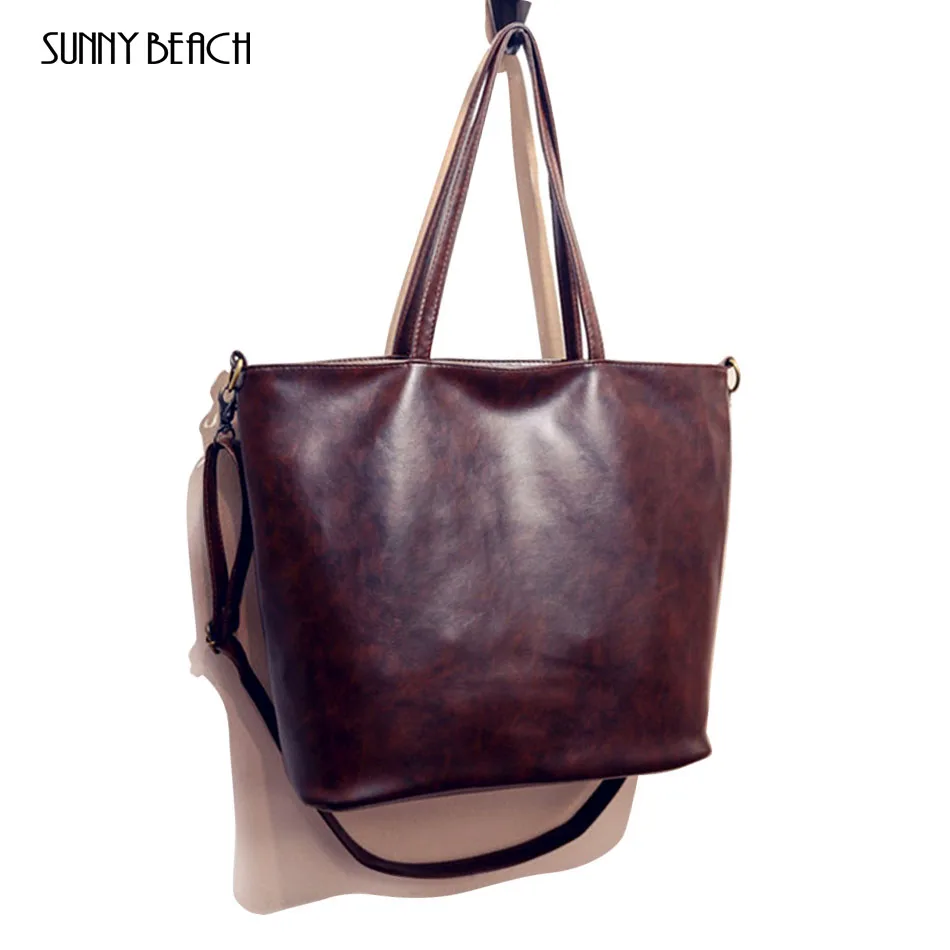 

SUNNY BEACH Famous brand women bag Retro portable Shoulder Bag with large capacity tote bags