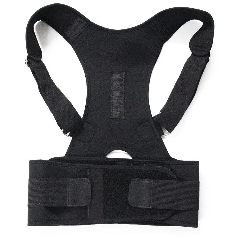 Корректор осанки Пояс-корсет - Цвет: back brace black