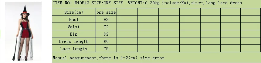 M40543 SIZE