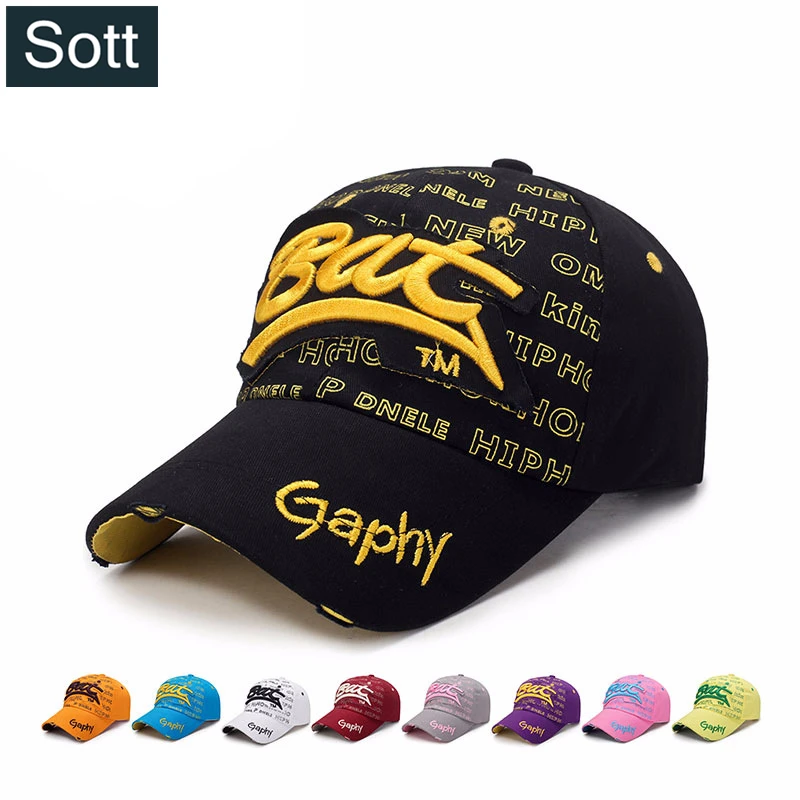 

[SOTT] Fashion Baseball Cap Men Women Leisure Snapback Hip Hop Casquette Homme Letter Fitted Hats Gorras Cap Women