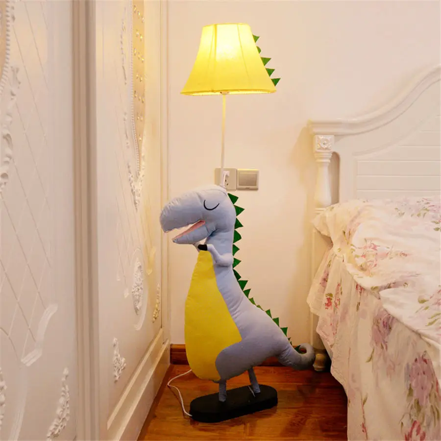 cute Ragdoll dinosaur floor lamps for living room children bedroom study standing  lamp kids creative birthday led stand light|Floor Lamps| - AliExpress