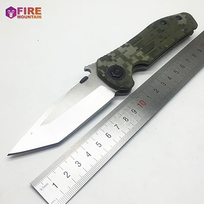 BMT ZT0620 тактический складной нож 9CR13MOV Лезвие G10 Ручка выживания универсальные ножи кемпинг Охота Открытый Портативный EDC инструмент - Цвет: Армейский зеленый