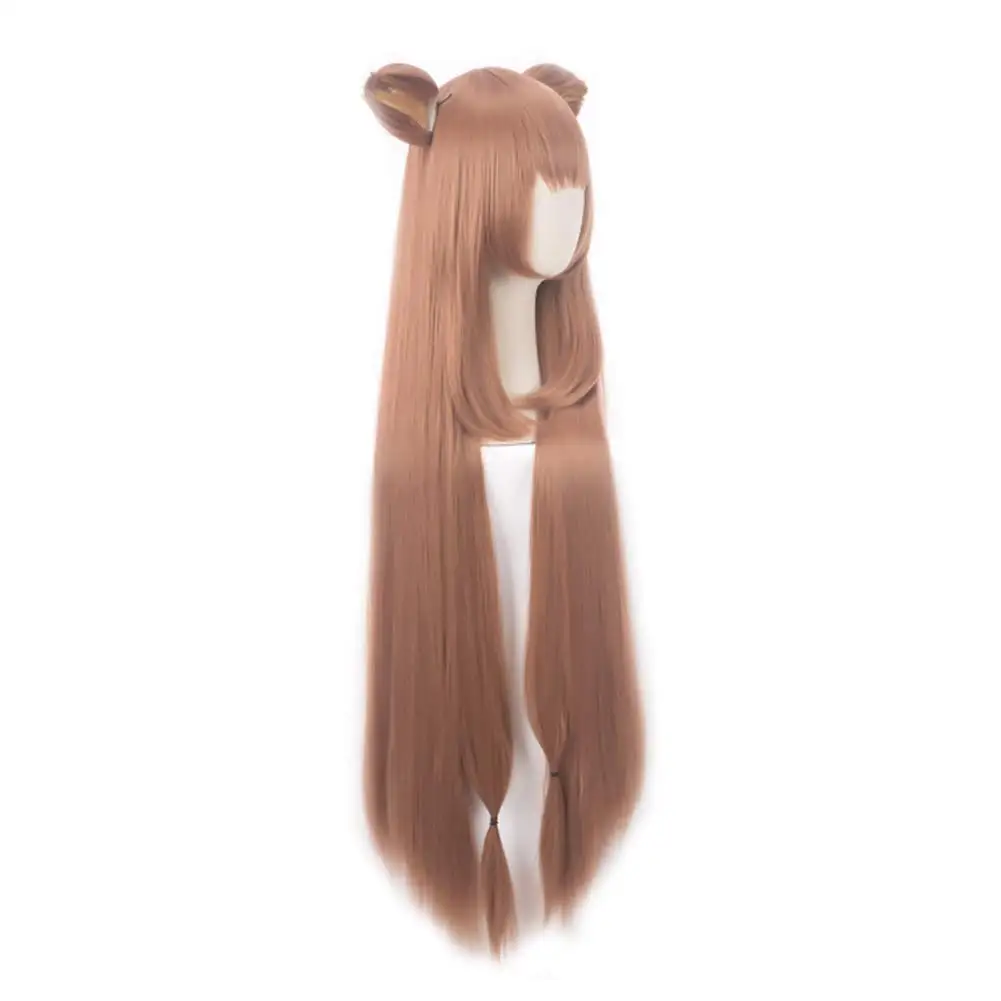 naruto outfits The Rising of the Shield Hero Cos Wig Raphtalia Long Straight Heat Resistant Hair Cosplay Costume Wigs + Ears Hairpins sexy cosplay Cosplay Costumes