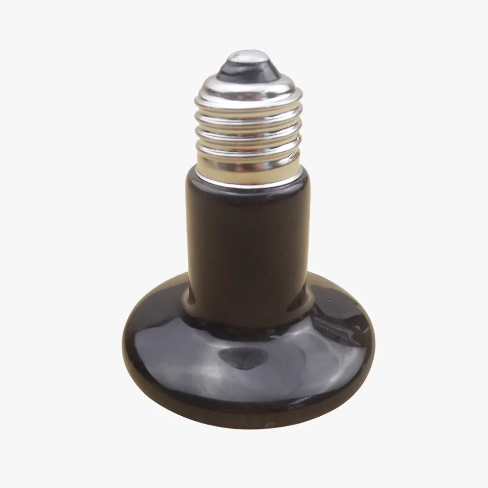 110v-120v 100w Poultry Ceramic Heating Emitter Black Heating Lamp for Pet Heating Bulb for Reptile with Socket E26 карабин v i pet монтажный 120 11мм 5шт