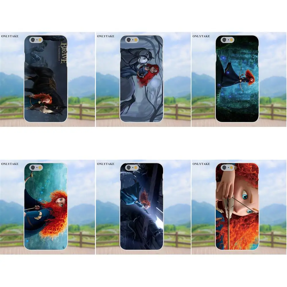 Vvcqod Мерида и лошадь мягкие модные оригинальные для Apple iPhone 4 4s 5 5C SE 6 S 7 8 Plus X Galaxy