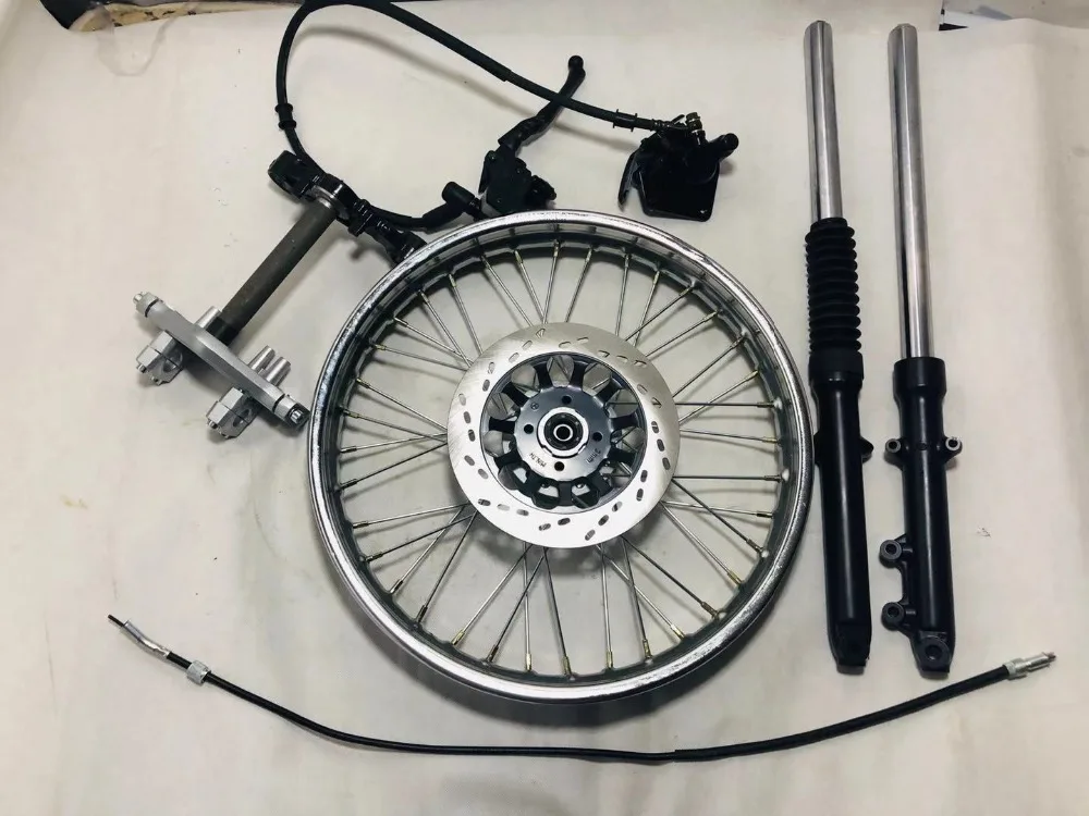 Дисковый тормоз для мотоцикла GN125/GS125/AX100 2.15X16 2.15X17 1.85X18 2.15X18 с амортизационными