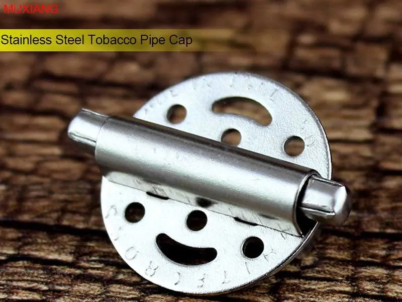 1 stainless steel tobacco pipe cap