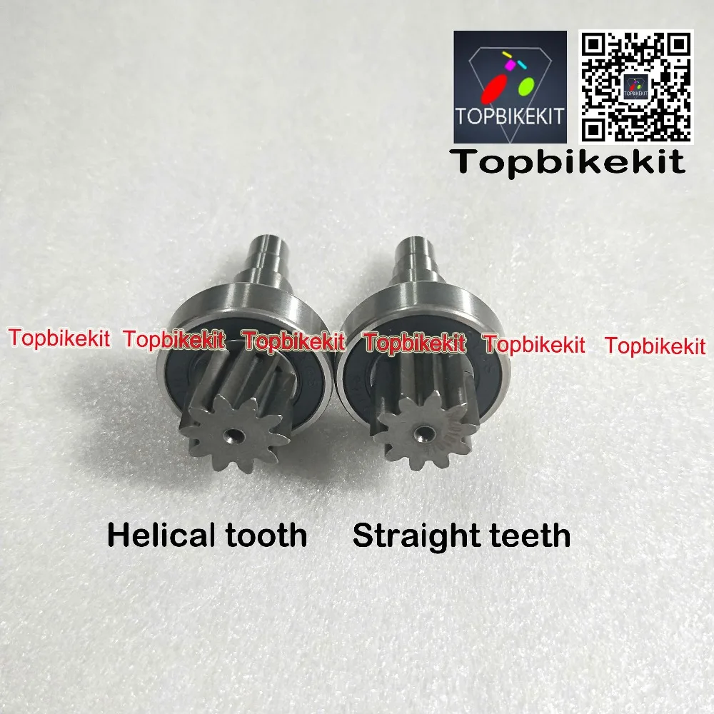 Cheap TSDZ2 gear Tongsheng motor gear For TSDZ2 Mid Drive Motor 250W 350W 500W 750W Tongsheng motor parts TSDZ2 Part gear shaft 3