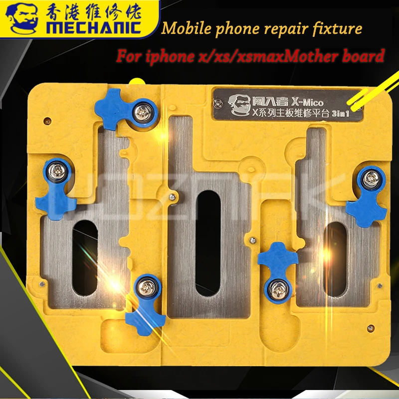 

MECHANIC MRX- MICO Explosion-Proof Tin Jig Motherboard Repair Fixture Layered Degluing Fixture For iPhone X XS XS MAX