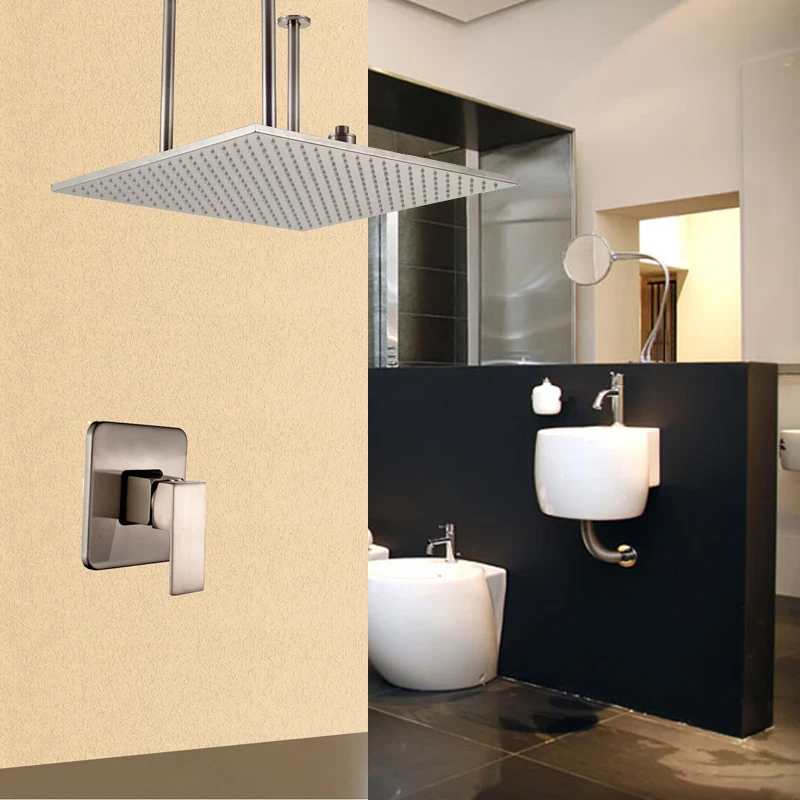 Big Promotion Cheap Price Shower Faucet for Bathroom Brushed Nickel with Single Handlein Shower