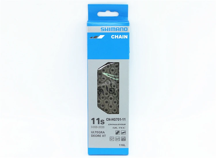 Top SHIMANO CN HG701 11S Speed Chain 116L Link for XT M8000 & Ultegra 6800 MTB Mountain Bike and ROAD Bicycle Part 1