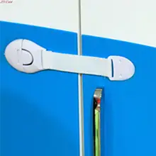 10 шт./упак. детская Блокировка для безопасности выдвижных ящиков дверь шкаф замок на холодильник Детская безопасность замок