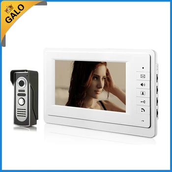 

Video Intercom Video Door Phone System Visual Intercom Doorbell 800x480 Indoor Monitor 700TVL Outdoor Infrared Camera