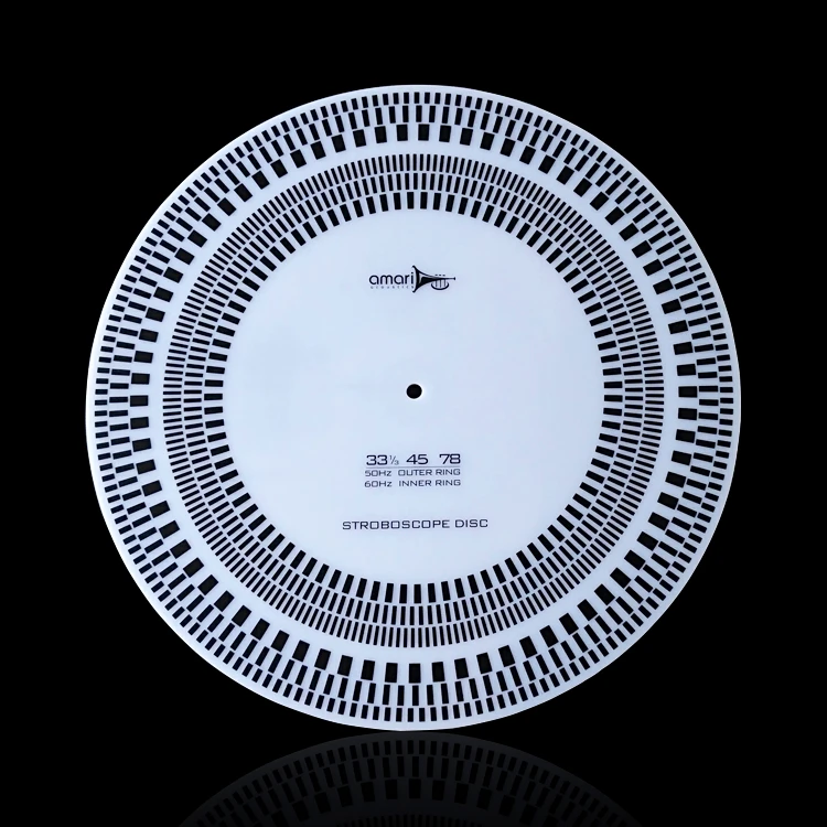 

NEW LP Vinyl Gauge Profesional Turntable Stroboscope Disc Distance Detection