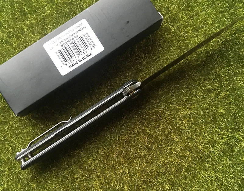STEDEMON C06 Флиппер Складной нож 440C Лезвие KVT G10 ручка из углеродного волокна для кемпинга охоты Открытый карманный нож для выживания EDC