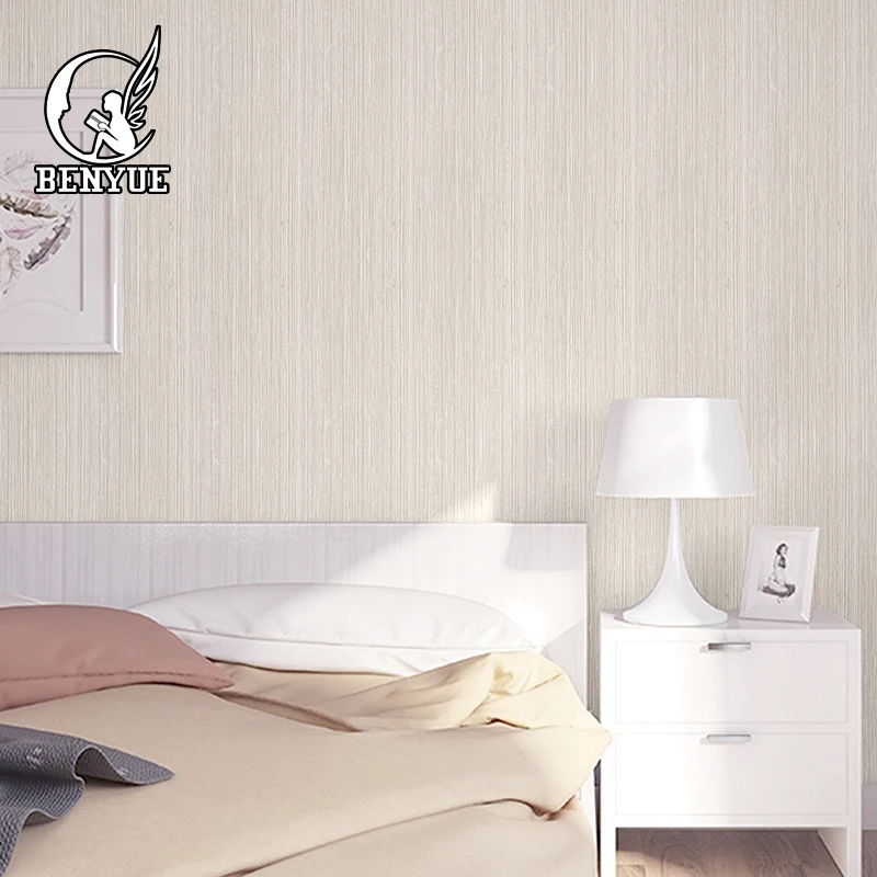 Modern Gray Solid Waterproof PVC Wallpape Living Room Bedroom Fabric Back Vinyl Wallpapers Home decoration PVC wall covering Modern Gray Solid Waterproof PVC Wallpape Living Room Bedroom Fabric Back Vinyl Wallpapers Home decoration PVC wall covering