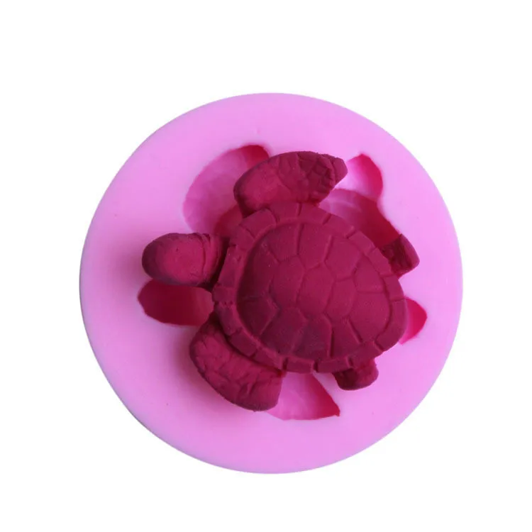 3D Silicone Sea Turtle Shape Cake Mold Fondant Mould For Chocolate Jelly Candy Sugar Decorating | Дом и сад