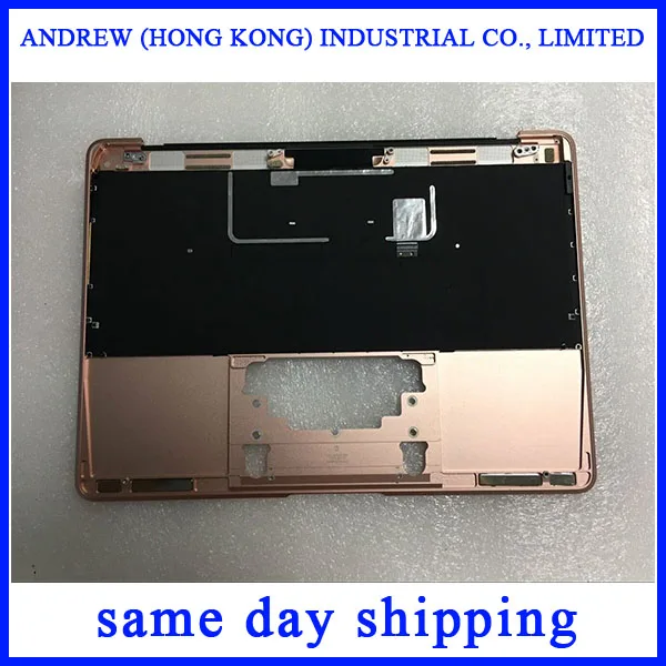 A1534 цвет розового золота для Macbook 12 ''A1534 UK Topcase Rest с клавиатурой 2016 2017|Клавиатуры