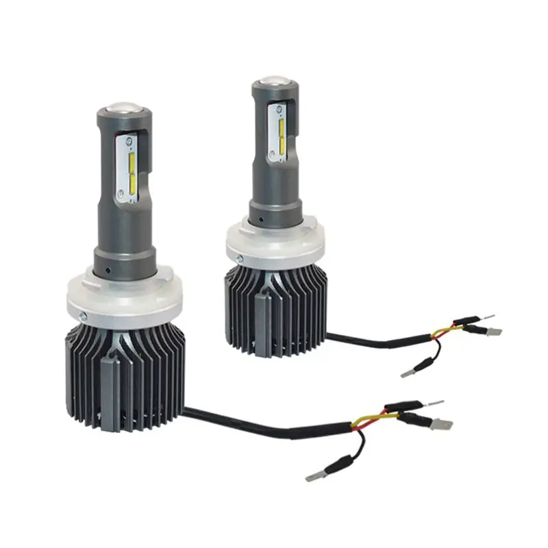 

CSS 2x V2 H15 DC11-30V Car Headlights Low Beam White, 72W, lumens 8400LM, Titanium gray